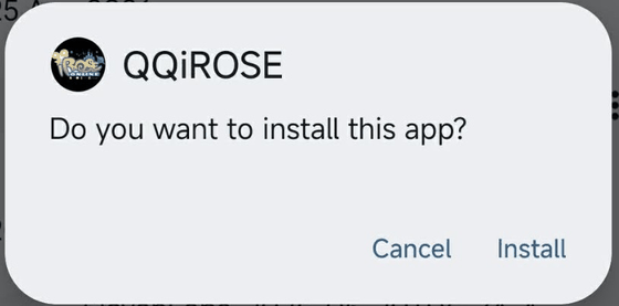 Android asking: do you want to install this app?