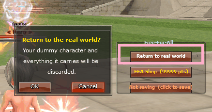 Confirming the return to the real world